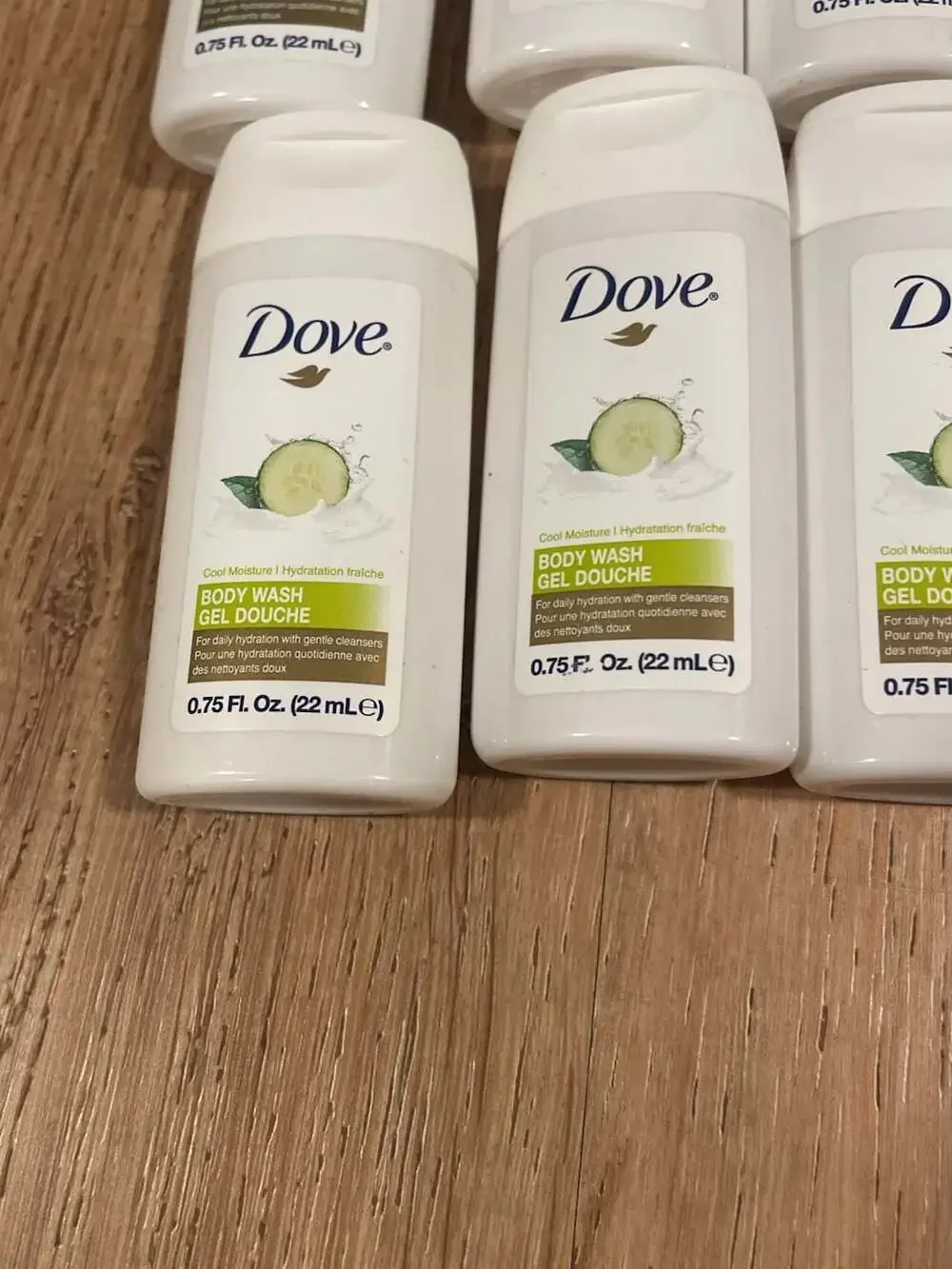 Dove Cool Moisture Body Wash Size 0.75 Fl. Oz. White 60 total